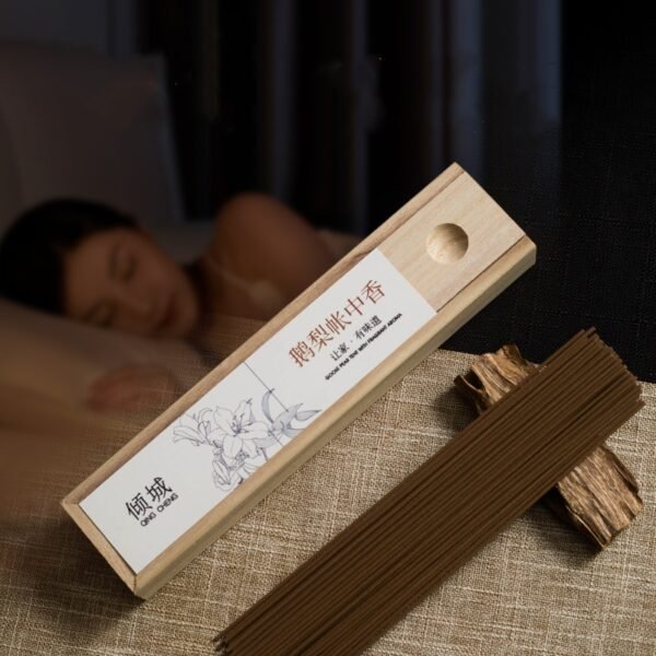 Natural Artisan Incense Sticks in Eco-Friendly 40g Wooden Box – Relaxation, Focus & Aromatic Bliss